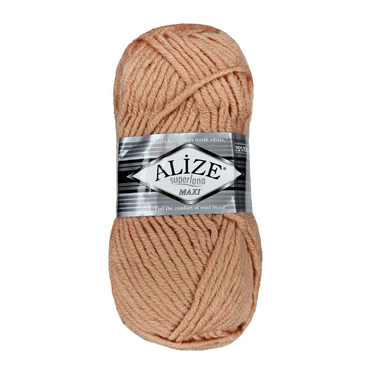  Alize &quot;Superlana maxi&quot; (25% , 75 % ) 5 . 100 / 100   502 