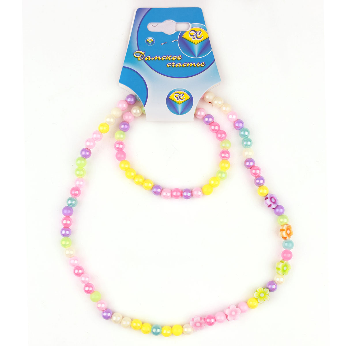 Набор бижутерии детский ДС № 20 5936 (уп. - 6 шт.)