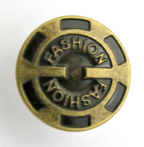 Кнопки - пуговицы джинсовые (уп 100 шт.) диам. 17 мм рис. 1076 оксид (антик) FASHION Кнопки - пуговицы джинсовые (уп 100 шт.) диам. 17 мм рис. 1076 оксид (антик) FASHION