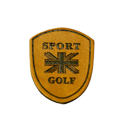 Лейбл пришивной (уп 10шт) 32х40 мм SPORT GOLF светло-коричневый Лейбл пришивной (уп 10шт) 32х40 мм SPORT GOLF светло-коричневый