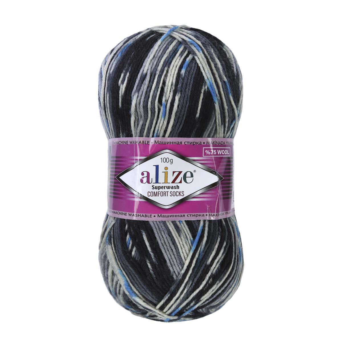  Alize &quot;Superwash&quot; (75% , 25 % ) 5 . 100 / 420   7650  --