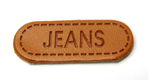 Лейбл пришивной (уп.10шт) 32*12 мм Jeans Лейбл пришивной (уп.10шт) 32*12 мм Jeans