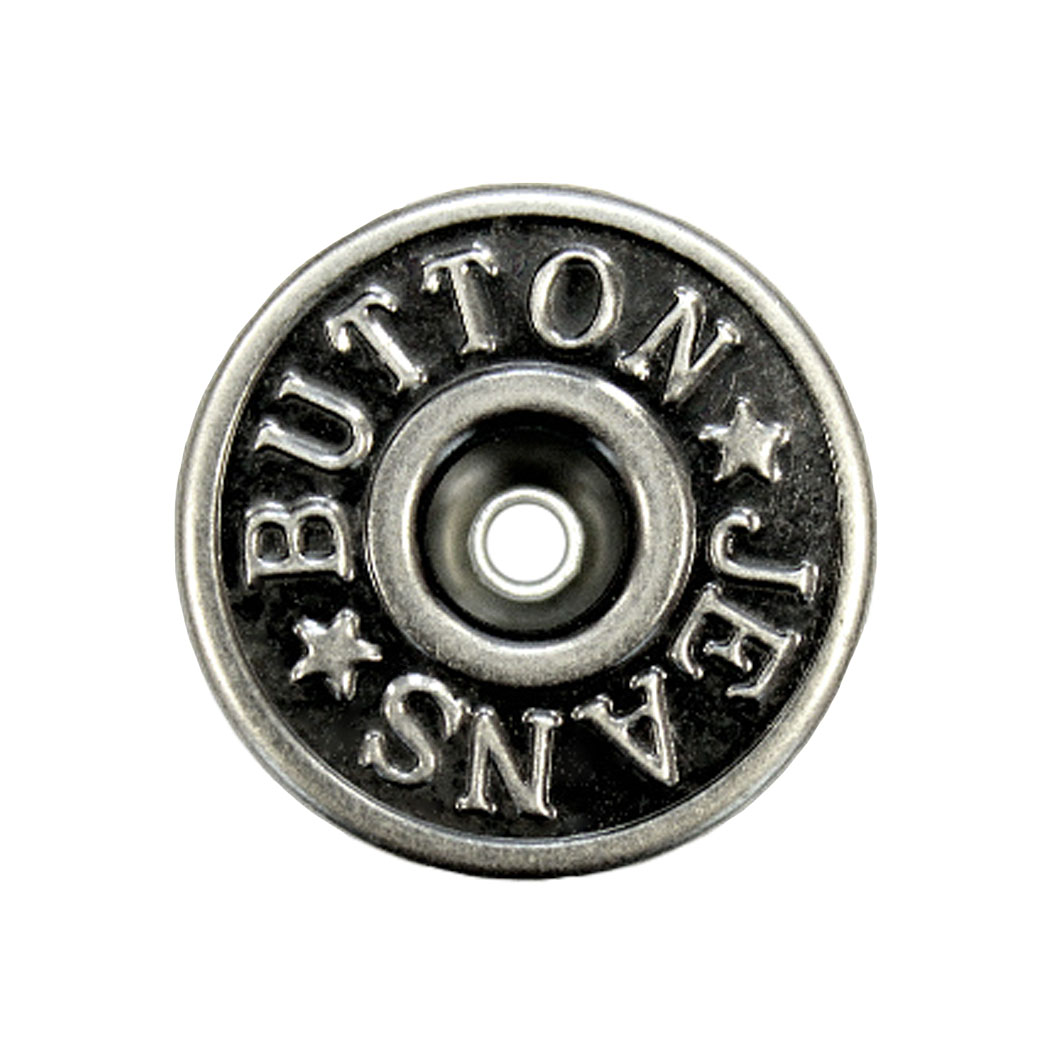 Кнопки - пуговицы джинсовые д.23 мм (уп. 100 шт) оксид (т. никель) BUTTON JEANS Кнопки - пуговицы джинсовые д.23 мм (уп. 100 шт) оксид (т. никель) BUTTON JEANS