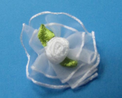 Розочка арт. 1-80 №1 (уп 10шт) 30мм белый Розочка арт. 1-80 №1 (уп 10шт) 30мм белый