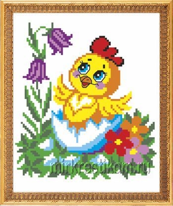 Рисунок на канве с мулине арт. М-8012 Цыплёнок с колокольчиками 21х21 (упак. 1 шт.) Рисунок на канве с мулине арт. М-8012 Цыплёнок с колокольчиками 21х21 (упак. 1 шт.)