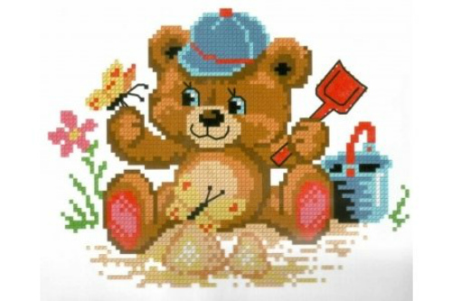 142 Бадди в песочнице 14 х 18 / набор для вышивания (уп. 1шт.) 142 Бадди в песочнице 14 х 18 / набор для вышивания (уп. 1шт.)