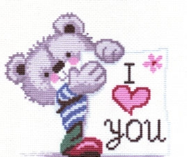 Рисунок на канве арт. 814 Мишка I love you 21х21 (упак. 1 шт.) Рисунок на канве арт. 814 Мишка I love you 21х21 (упак. 1 шт.)