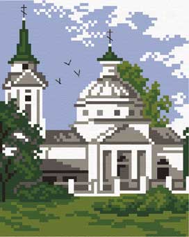 Рисунок на канве арт. 481 (16/20) "Церковь" Рисунок на канве арт. 481 (16/20) "Церковь"