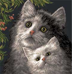Рисунок на канве арт. 971 (41/41) "Котята" Рисунок на канве арт. 971 (41/41) "Котята"