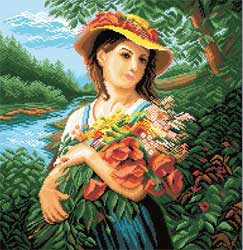Рисунок на канве арт. 974 (41/41) "Шикарный букет" Рисунок на канве арт. 974 (41/41) "Шикарный букет"
