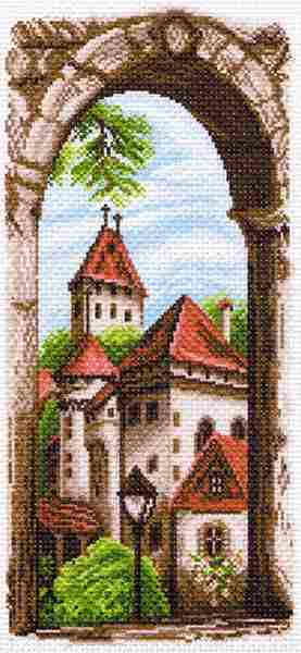 Рисунок на канве арт. 1497 (24/47) "Крыши старого города" Рисунок на канве арт. 1497 (24/47) "Крыши старого города"
