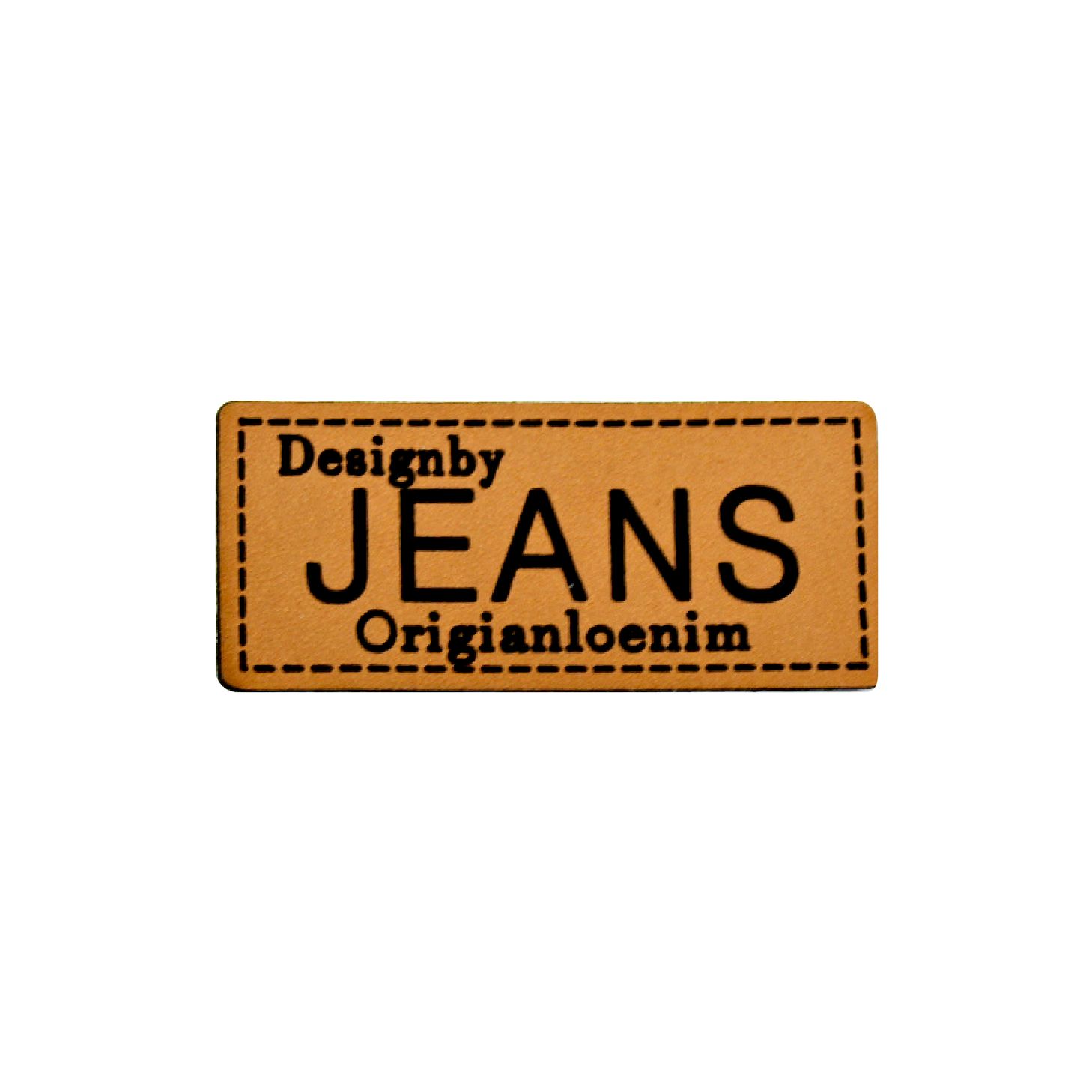 Лейбл пришивной арт. 35 (уп 10шт) 45х20 мм Designby JEANS Origianloenim Лейбл пришивной арт. 35 (уп 10шт) 45х20 мм Designby JEANS Origianloenim