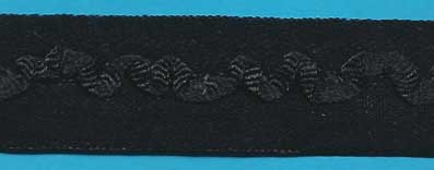 Косая бейка эластичная арт.3003-15 шир.15 мм (уп.100 м) черный Косая бейка эластичная арт.3003-15 шир.15 мм (уп.100 м) черный