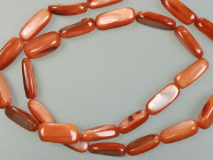 Бусины на нитях 40 см "овальные" (уп. 1 нить) коричн. Бусины на нитях 40 см "овальные" (уп. 1 нить) коричн.