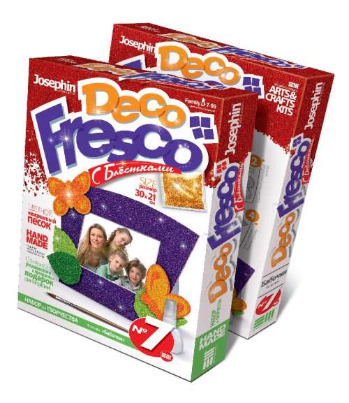 407077 Decofresko рамка Бабочки - набор для рукоделия 407077 Decofresko рамка Бабочки - набор для рукоделия