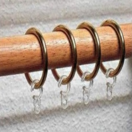Кольца, зажимы, крючки для штор