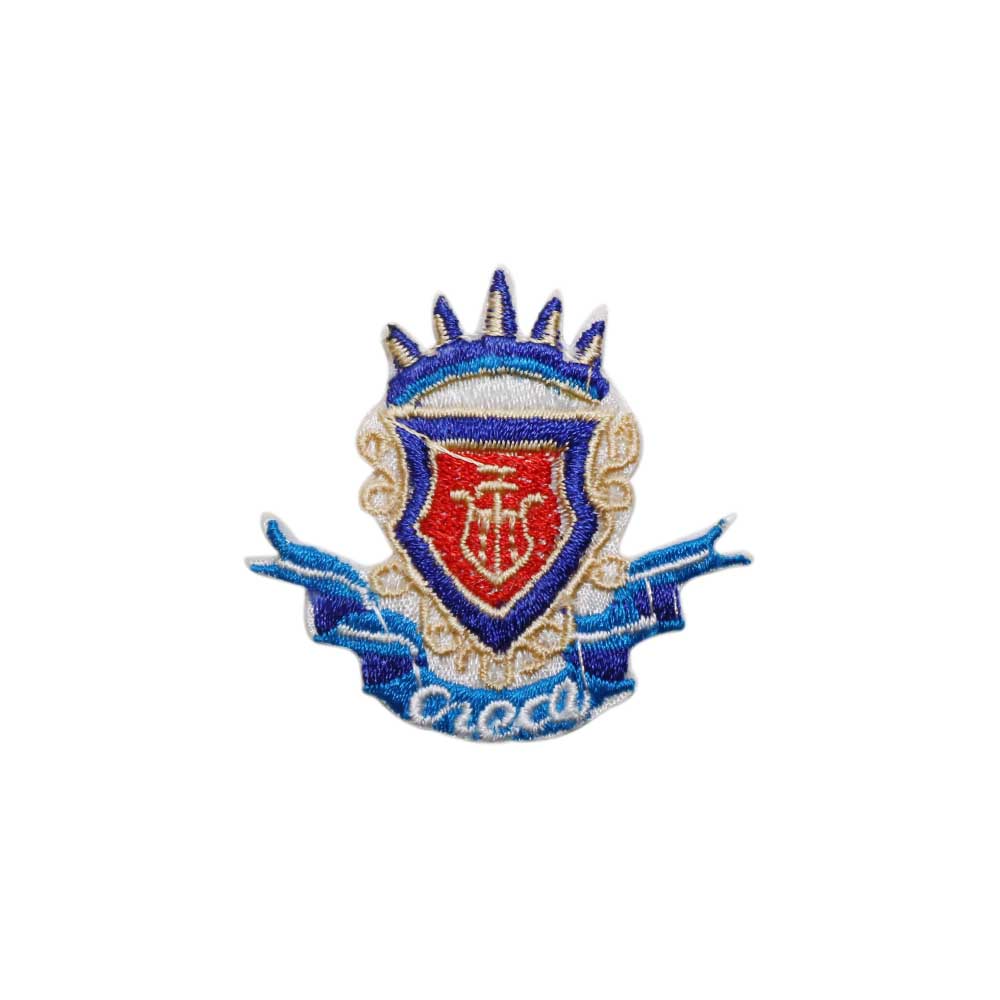 Лейбл клеевой (уп. 12 шт.) 47х43 мм арт. I-082 &quot;Морской герб&quot;