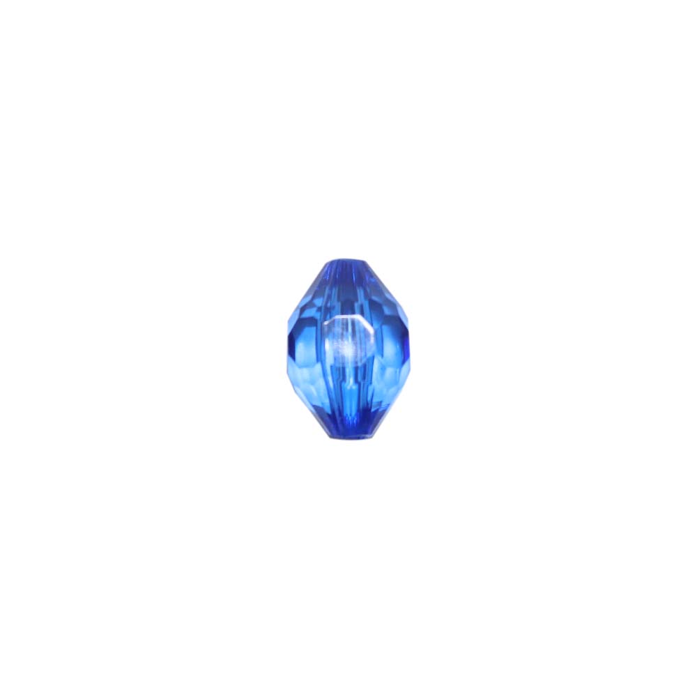 Бусины арт.085 (уп. 100 гр) L-069/16*10 мм василек