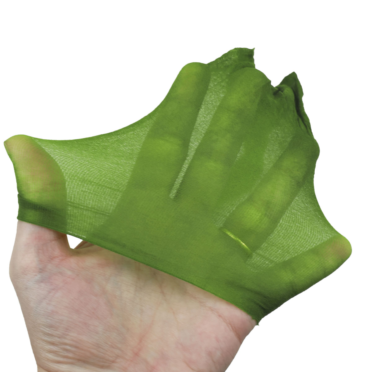 Капрон однотон. для творчества и флористики (макс. растяж. 2м+/- 20см) (уп.10шт) 54(51) св.зеленый