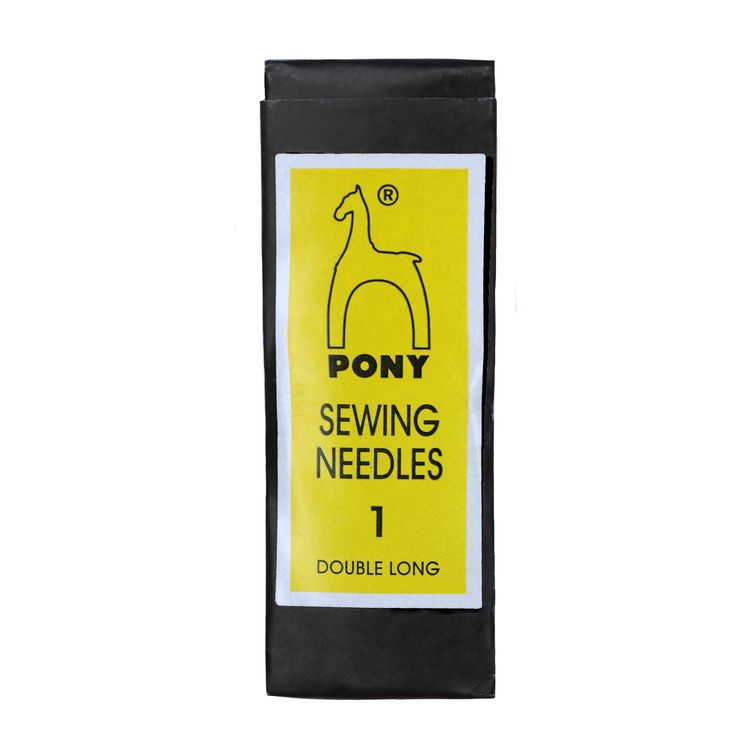 08151 Иглы цыганка №1 PONY (25 игл, дл.: 78 мм, диам.: 1,17 мм, 1 уп - 5 пл.)