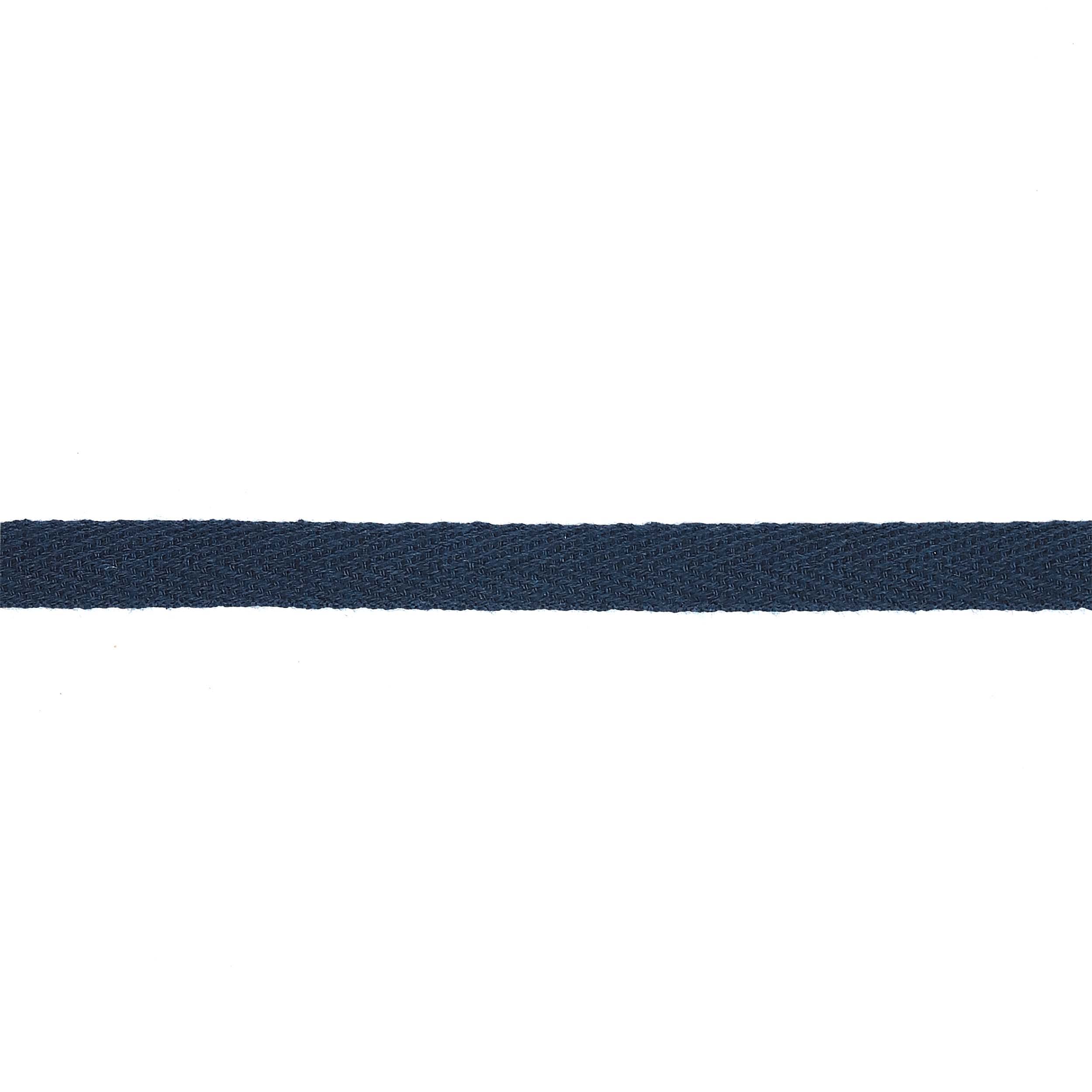 Лента киперная Х/Б* (уп.200 м) шир. 10 мм 2,5 гр/м № 167 ДС темно-синий