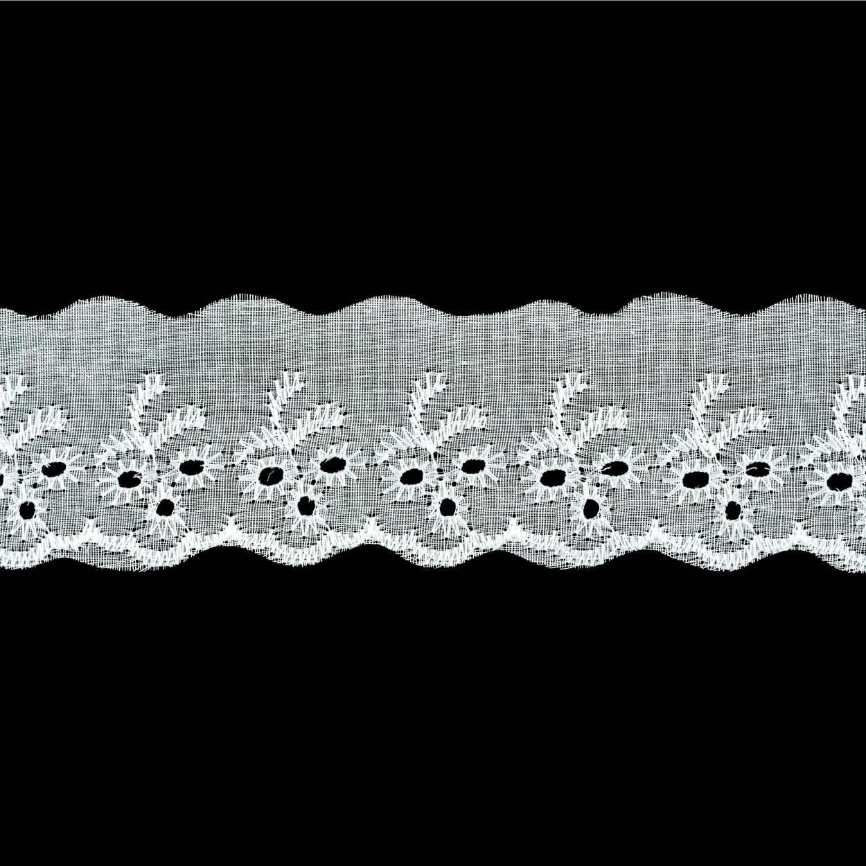 Шитье* (уп.15 ярд ) шир. 50 мм рис.3 белый
