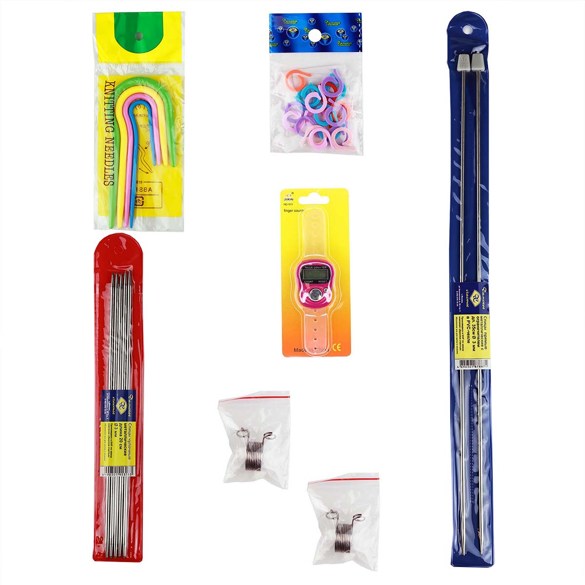 Набор спиц для вязания 6 в 1