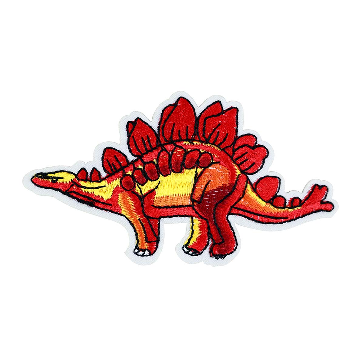 Термоаппликация (уп.10шт) арт. 40166-R3441 91х50 мм "Динозавр"