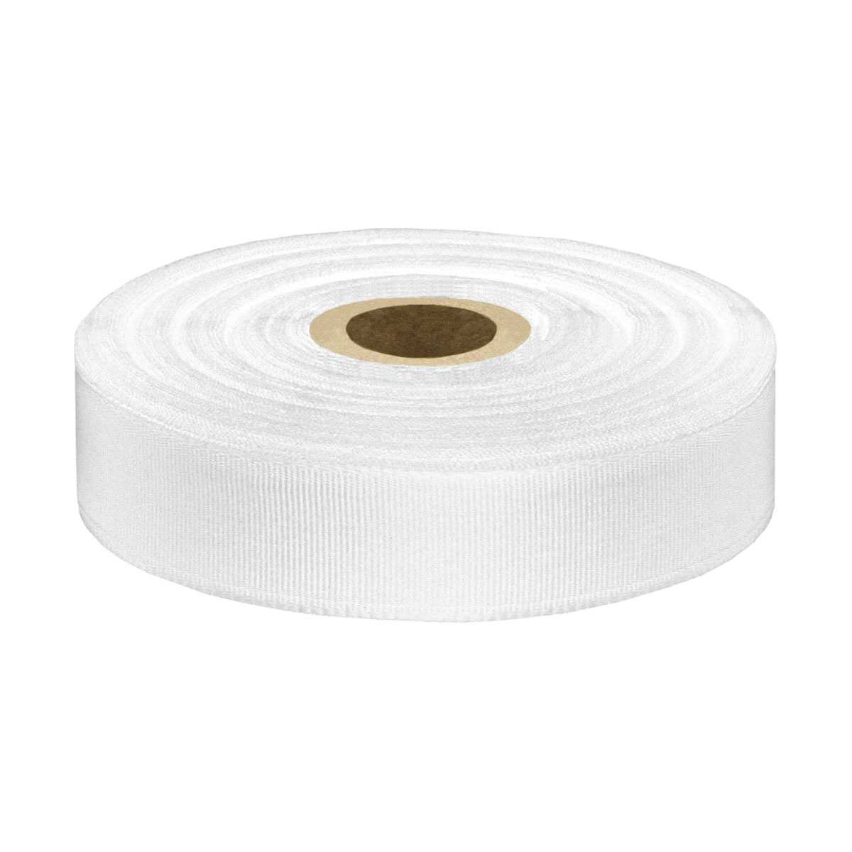 Лента репсовая арт. 2719 рис. 5865 (уп. 25 м) шир. 25 мм № 001 ДС белый