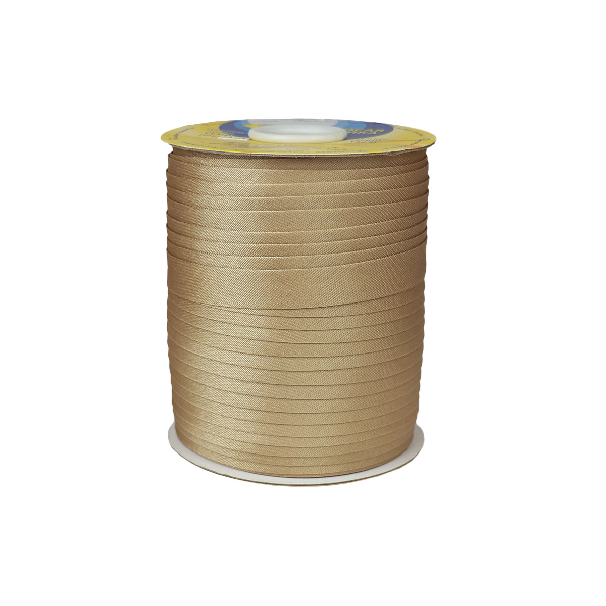 Косая бейка (уп. 132 м) шир. 15 мм № 341 ДС бежевый