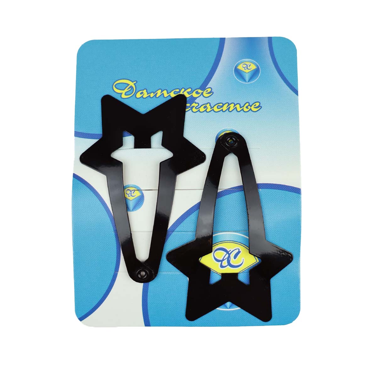 Зажим для волос ДС № 20А 6139 (уп. - 12 шт.)