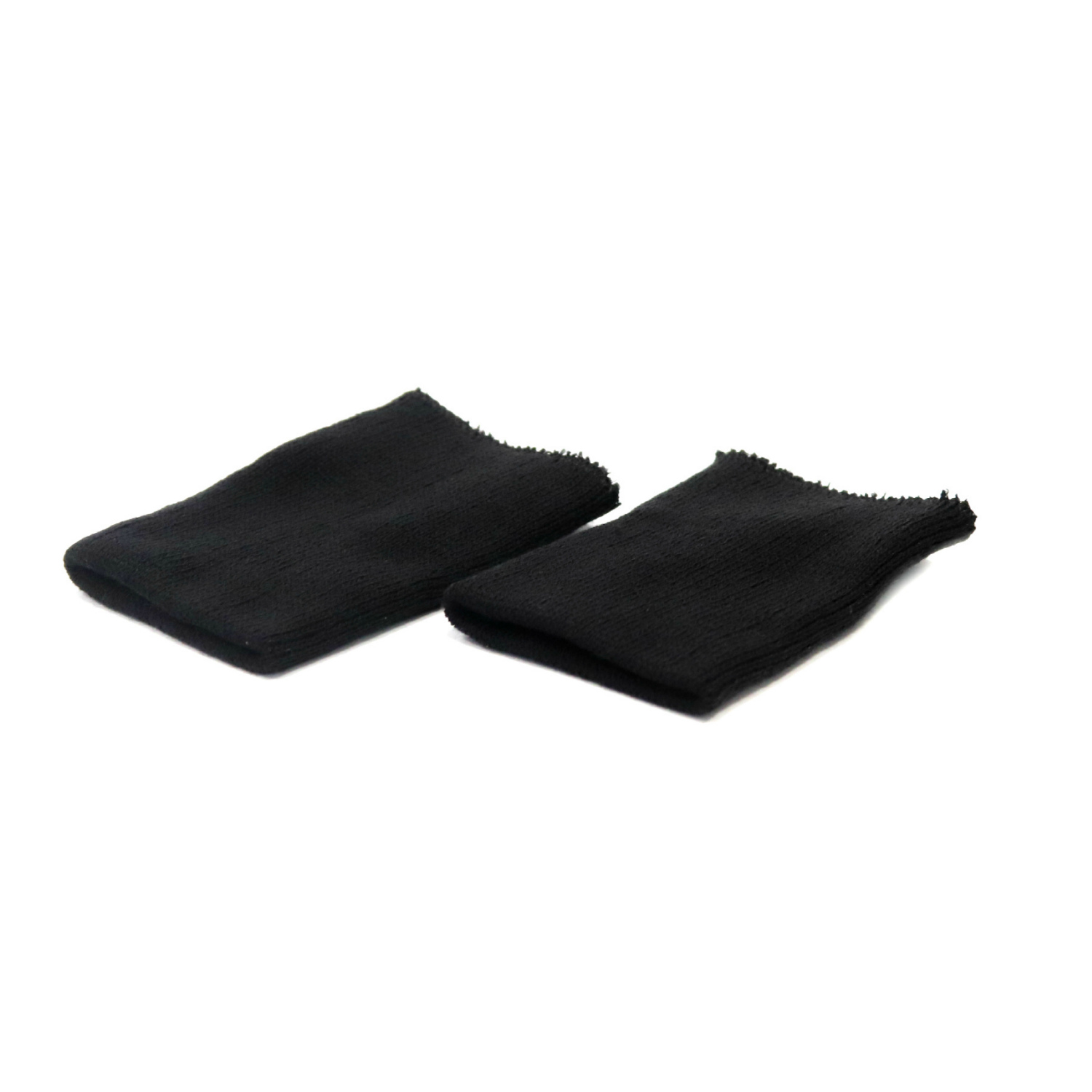 Манжеты (напульсники) трикотаж. вязка 2х2 №365 ДС черные 8 х 10 см уп.10 пар(60%х/б,40%п/э,500г/м)