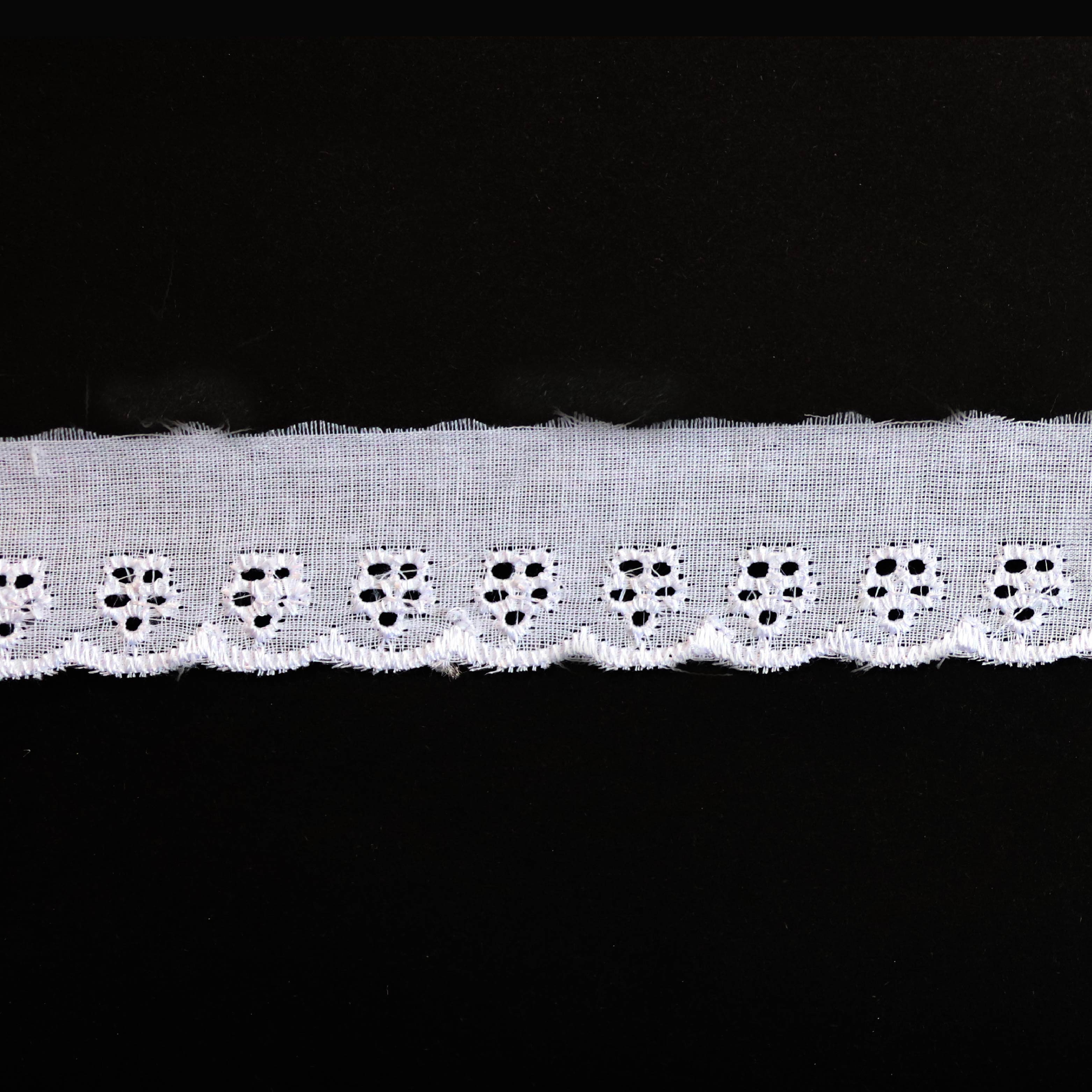 Шитье * (уп.15 ярд) шир. 25 мм рис.8 белый