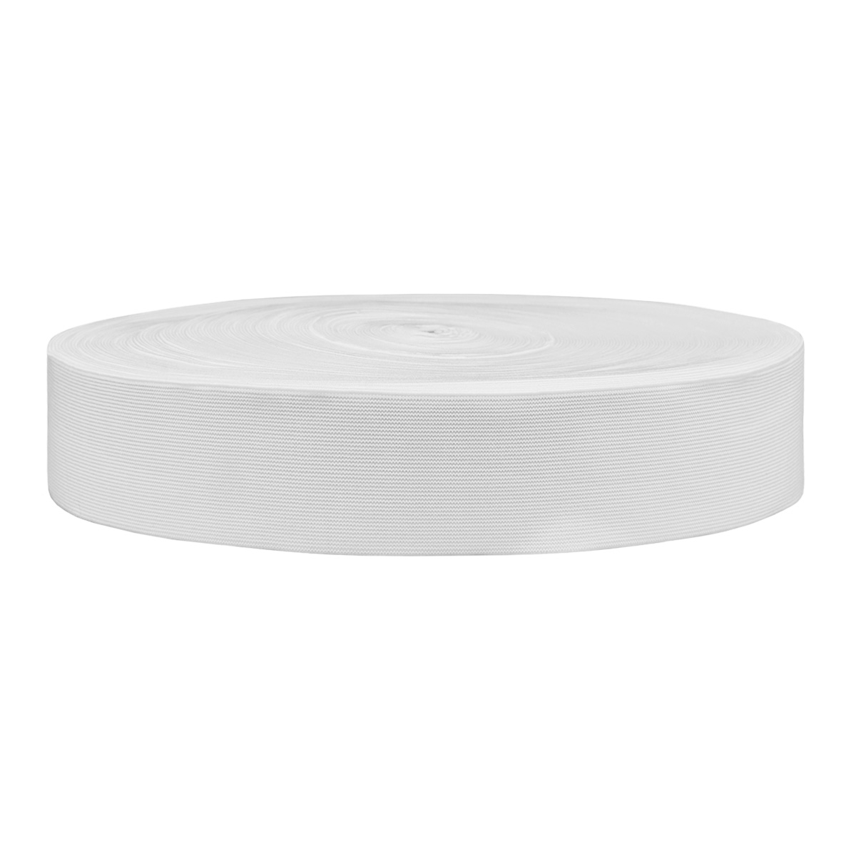 Резинка ткацкая (уп. 40 м) арт. АТТ-50 шир. 50 мм № 001 ДС белый