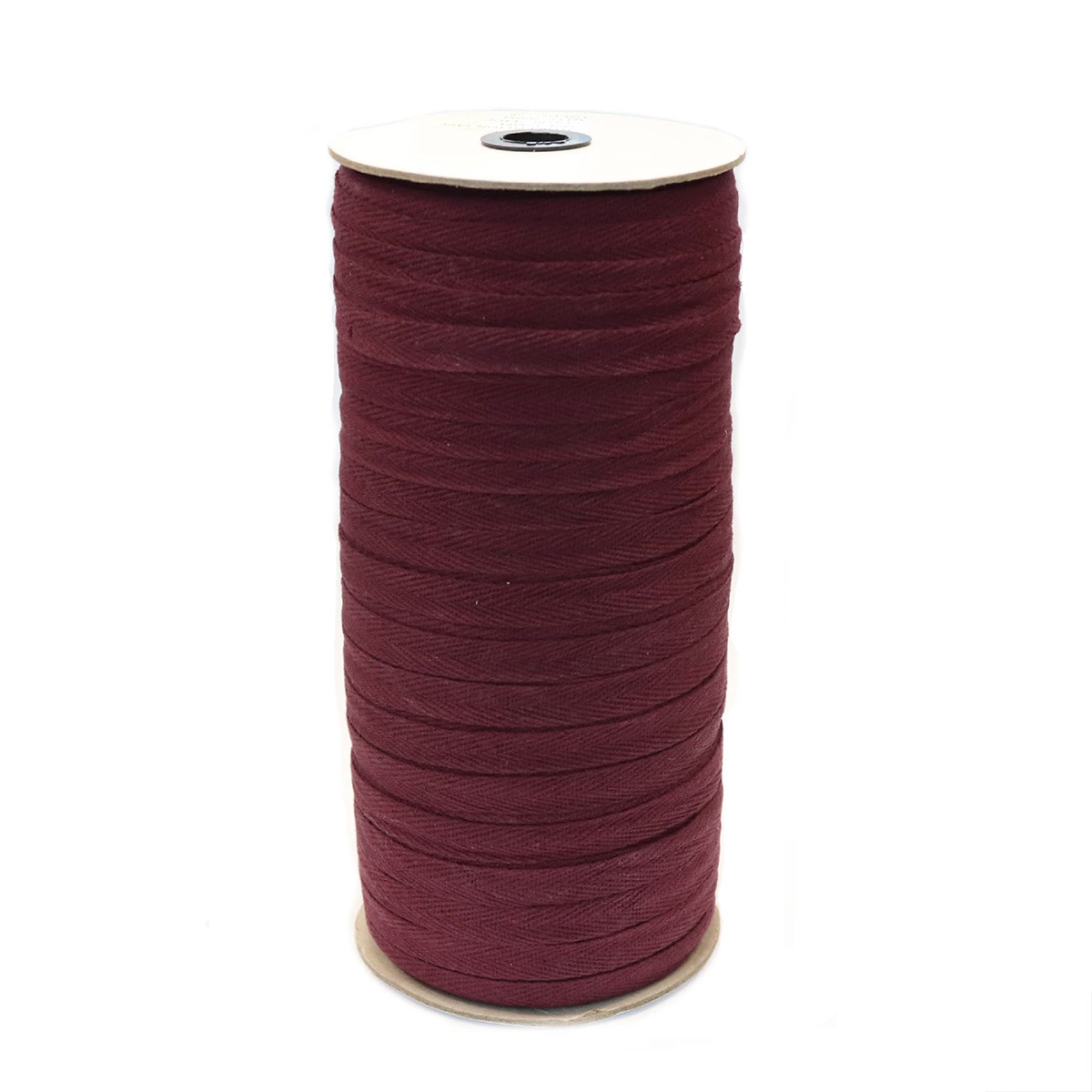 Лента киперная Х/Б* (уп.100 м) шир. 10 мм 2,5 гр/м № 214 ДС бордо