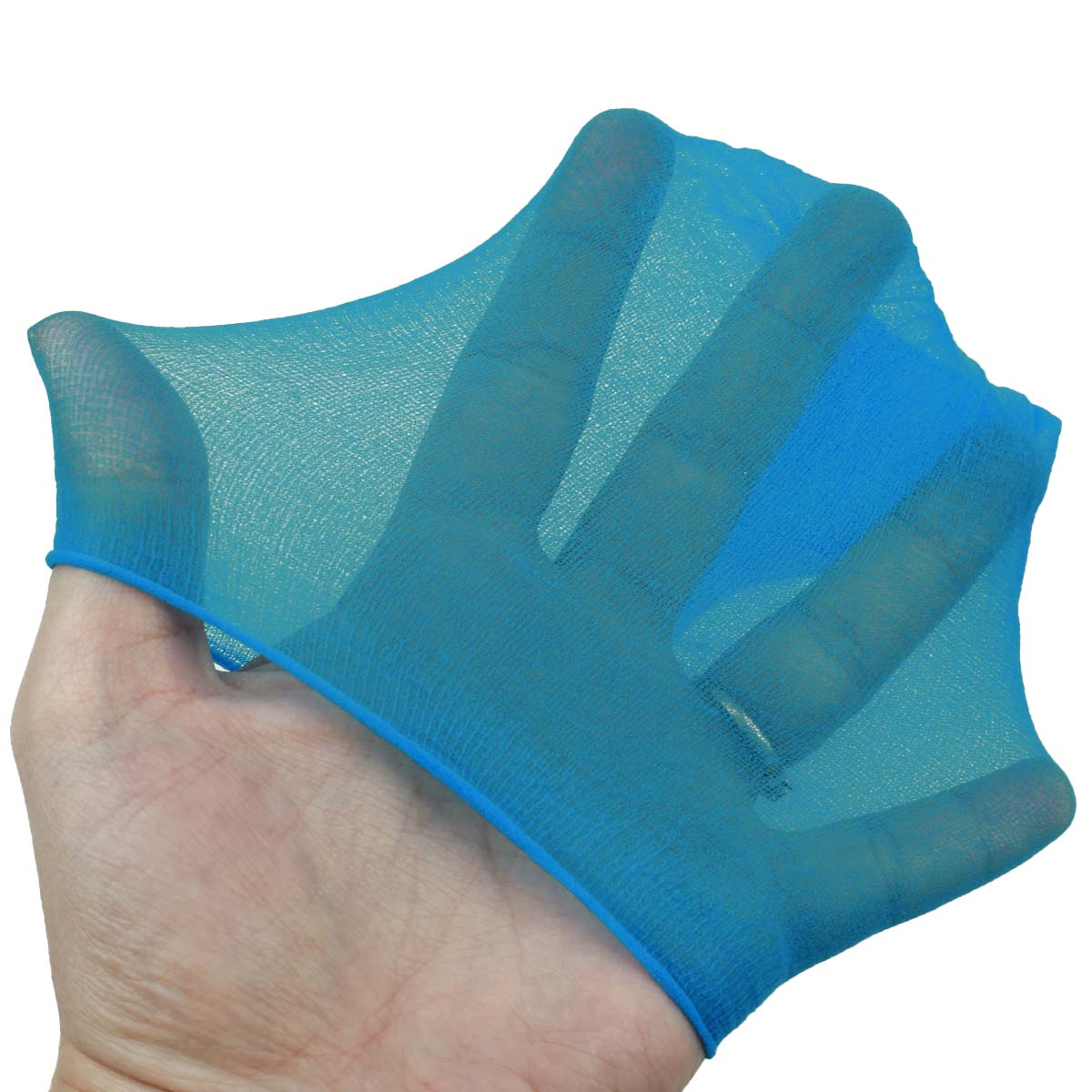 Капрон однотон. для творчества и флористики (макс. растяж. 2м+/- 20см) (уп.10шт) св. бирюза