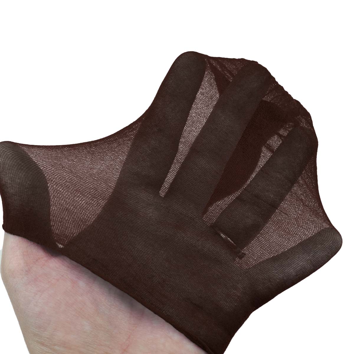 Капрон однотон. для творчества и флористики (макс. растяж. 2м+/- 20см) (уп.10шт) т.коричневый