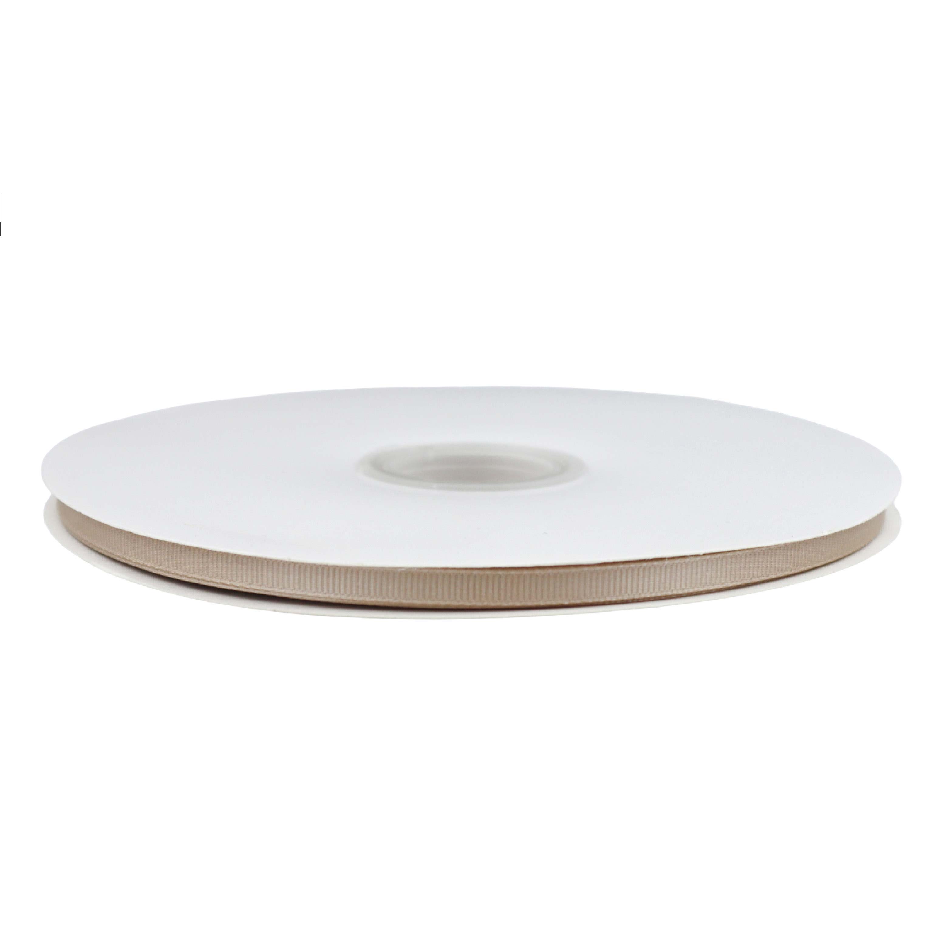 Лента репсовая*(уп. 100 ярд) шир. 6 мм № 60 бежевый