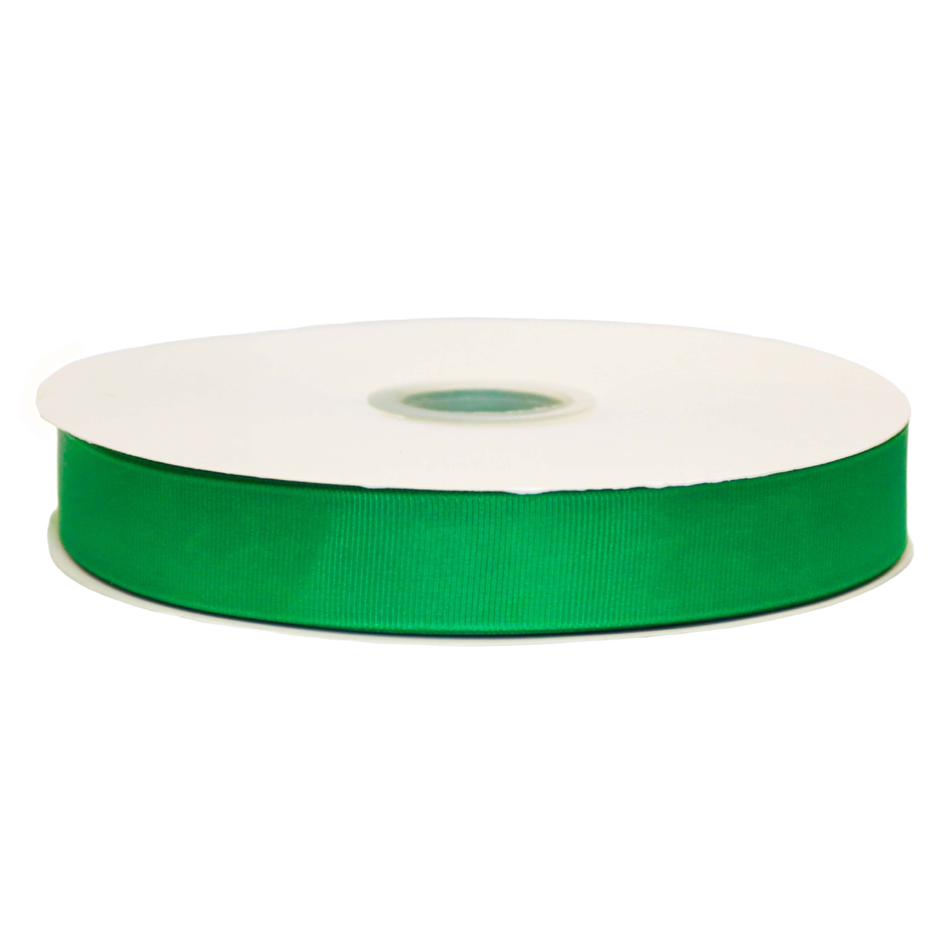 Лента репсовая*(уп. 100 ярд) шир. 25 мм № 19 ярко-зеленый