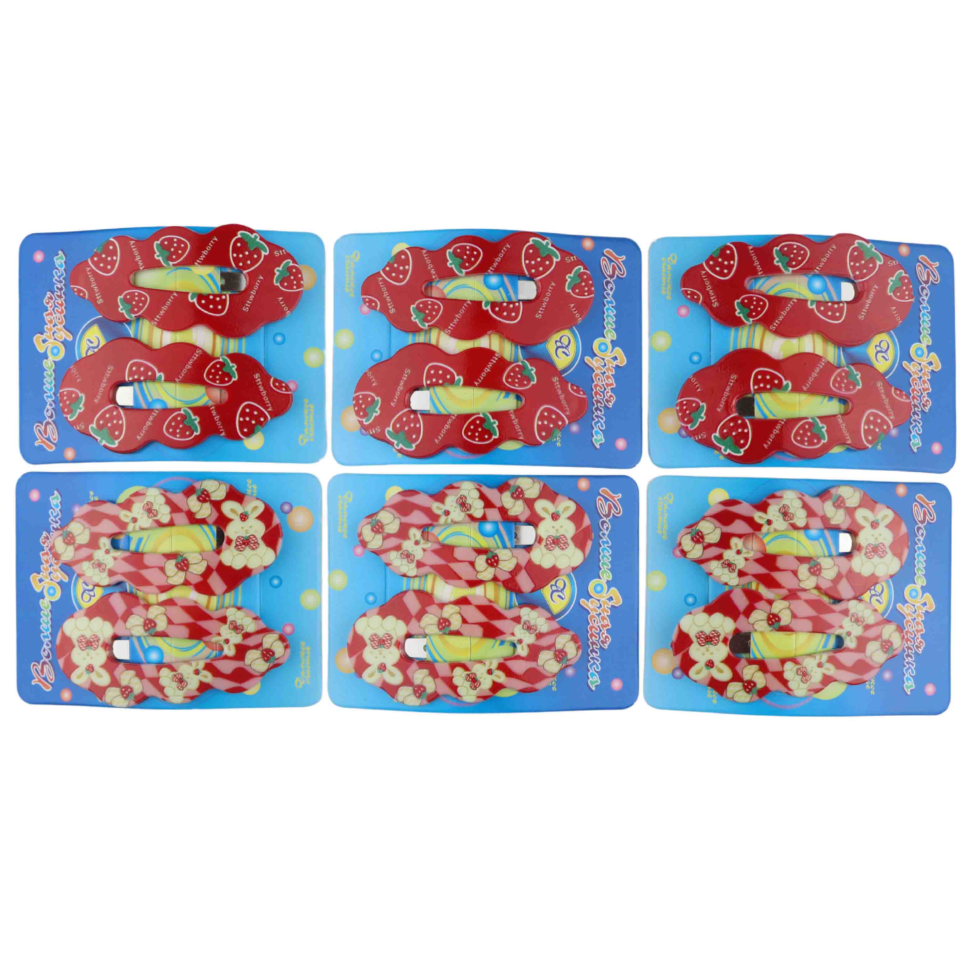 Зажим для волос ДС № 22Б № 6216 (уп. 6 шт)