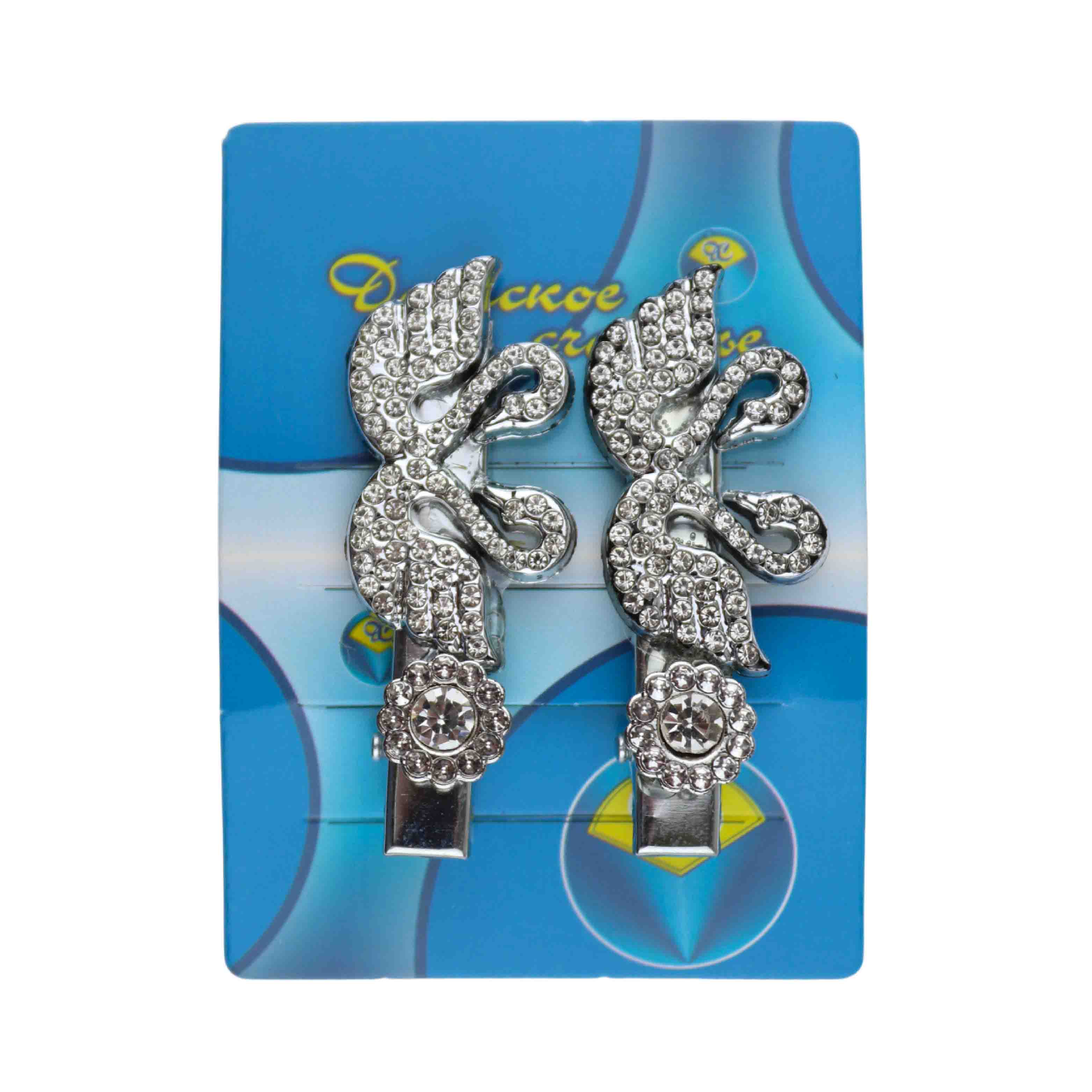 Зажим для волос ДС № 24А  №6218 (уп. 6 шт)