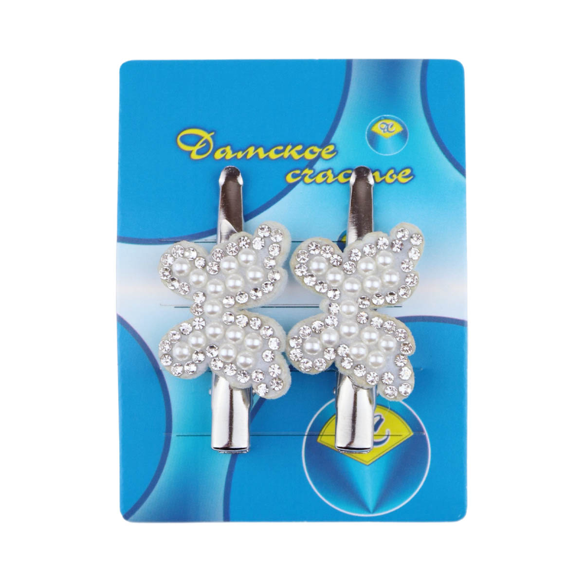 Зажим для волос ДС № 24А  №6220 (уп. 6 шт)