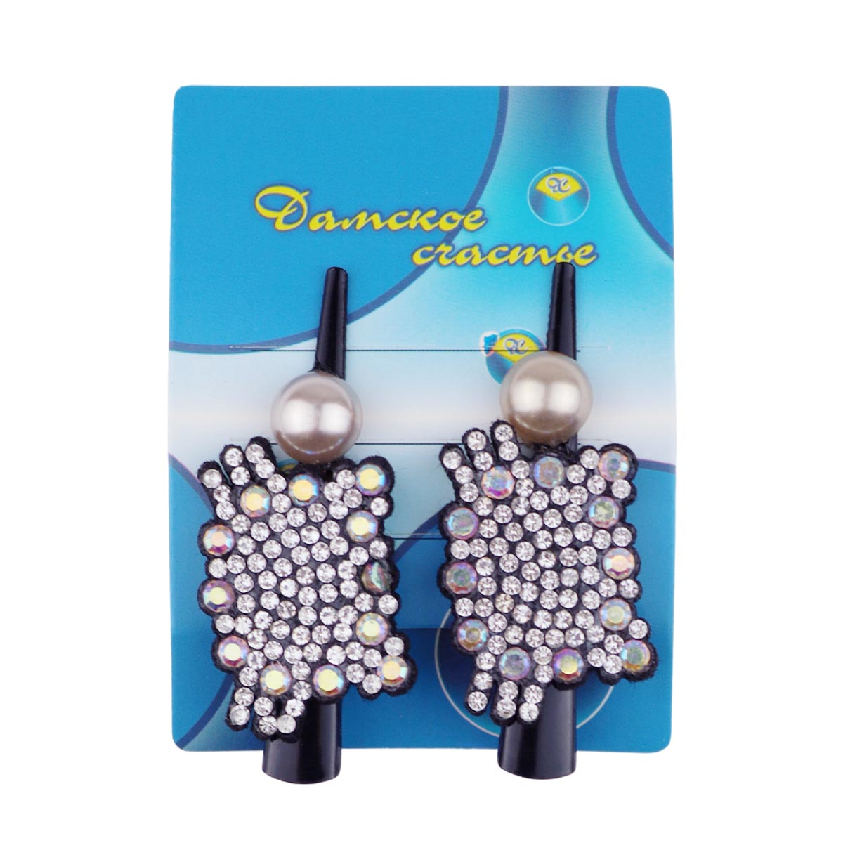 Зажим для волос ДС № 24А  №6222 (уп. 6 шт)