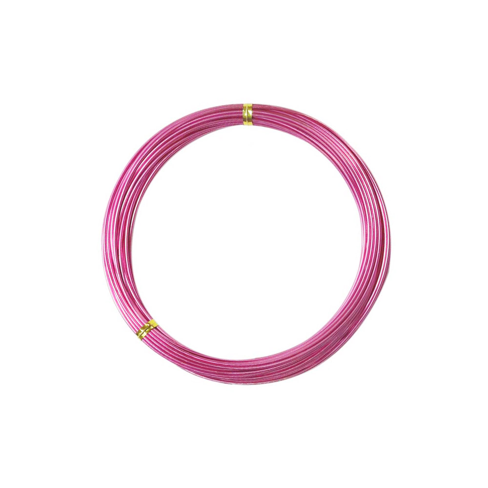 Проволока для плетения* (уп. 10 м) диам. 1,5 мм  розовый