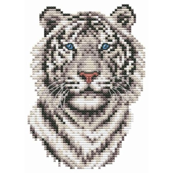 ВК33 Бенгальский тигр 9 х 13 /набор для вышив. на водораств. канве (уп. 1шт.)