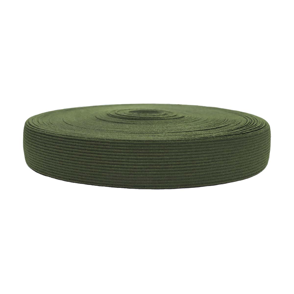 Лента окантовочная 9141-024 шир. 24 мм (пл. 4,2 гр/м) (уп. 50 м) № 066 ДС хаки