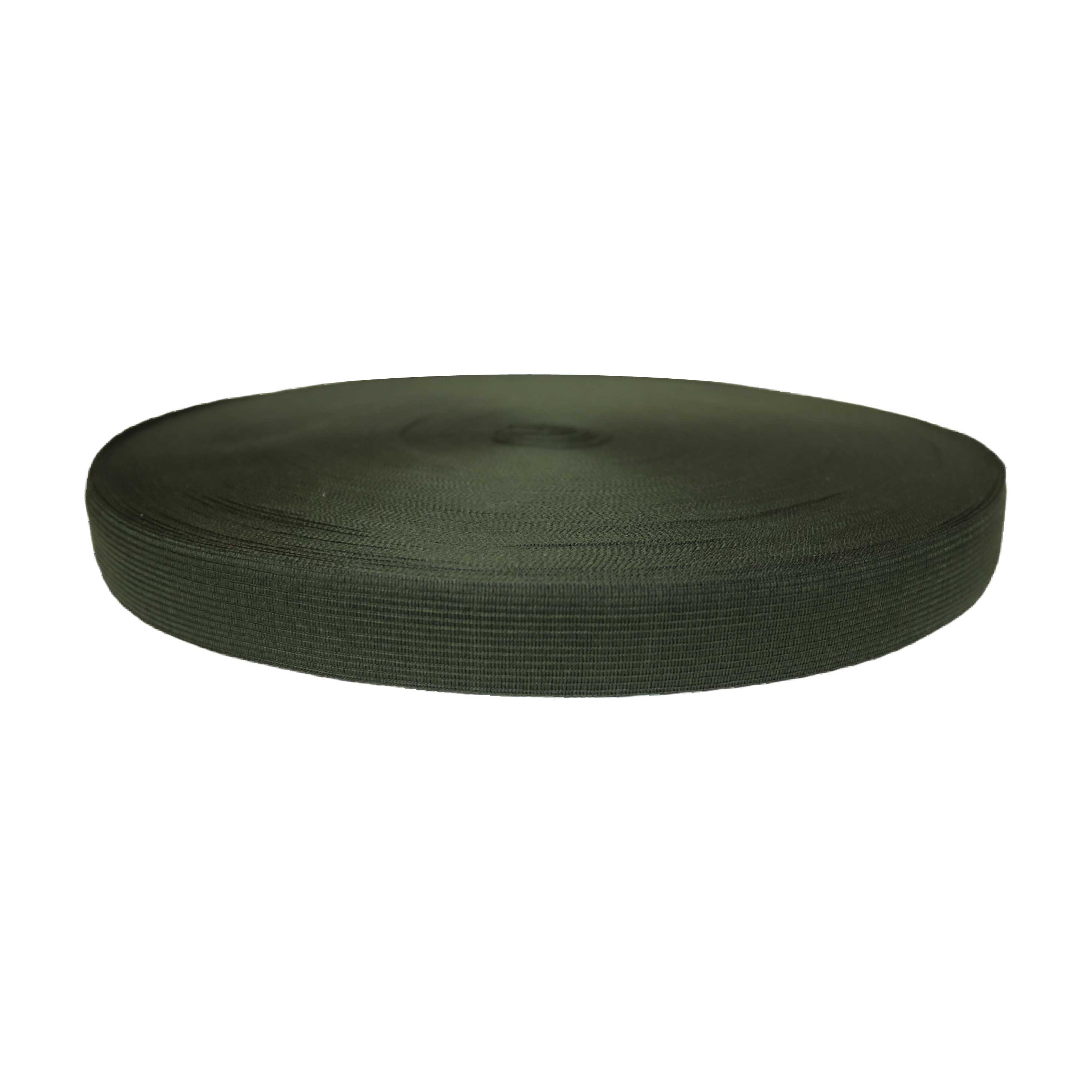 Лента окантовочная ЛОЦ-24 шир. 24 мм (пл. 2,7 гр/м) (уп. 100 м) № 061 ДС хаки  (51)