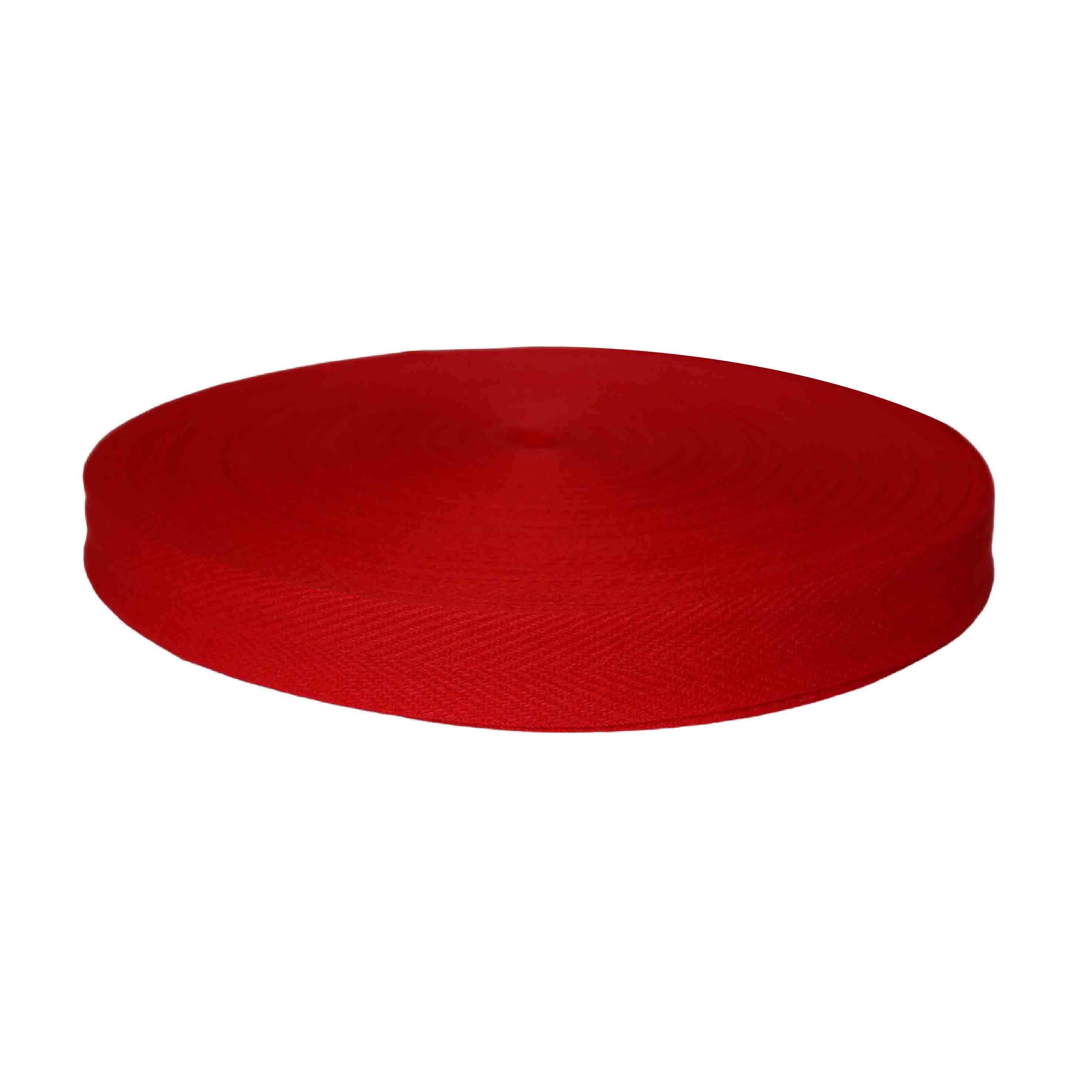 Лента киперная Х/Б* (уп. 50 м) шир. 20 мм 5,0 гр/м № 257 ДС красный