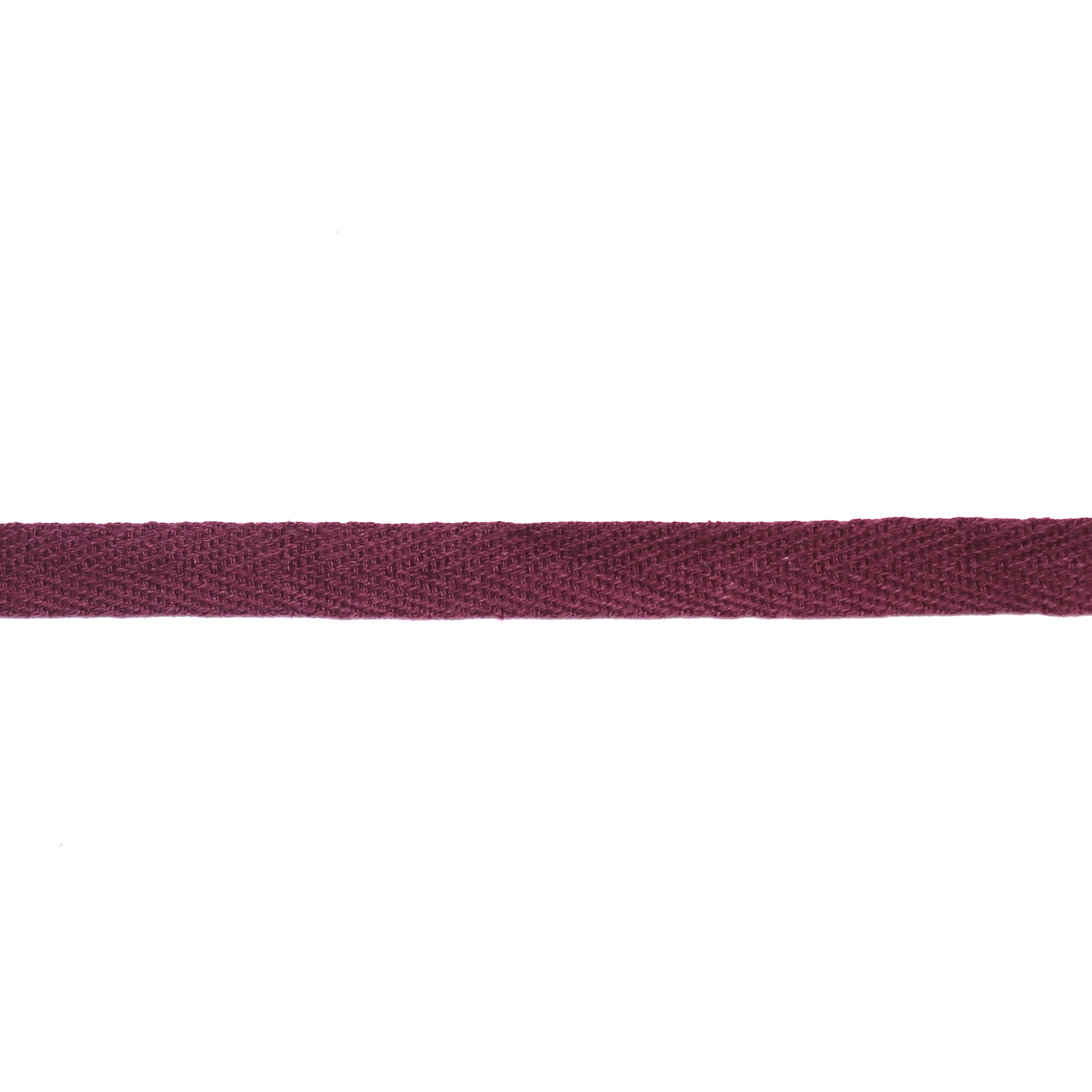 Лента киперная Х/Б* (уп.200 м) шир. 10 мм 2,5 гр/м № 214 ДС бордо