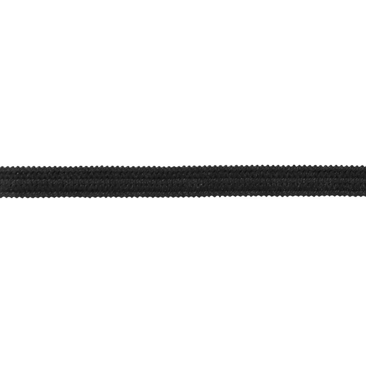 Лента эластичная (резинка) (уп. 100 м) ш. 4 мм арт. 7343 черный